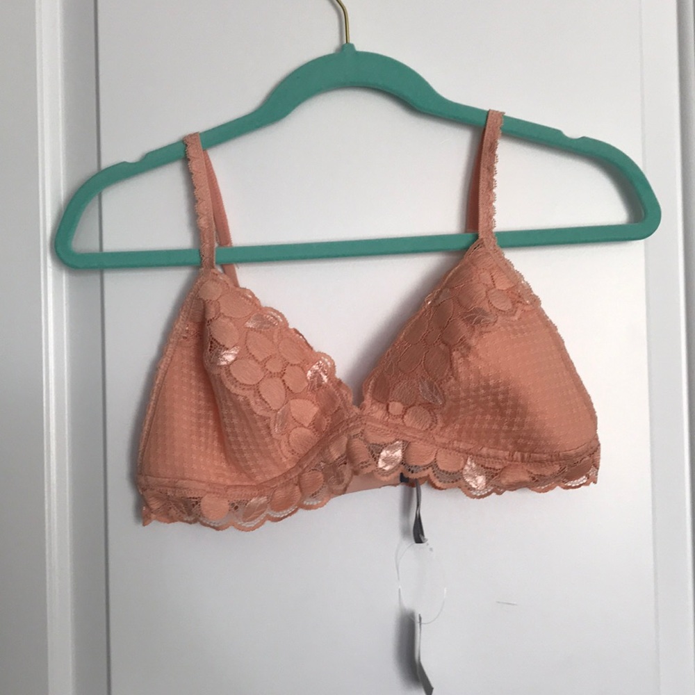 Orange aerie bralette